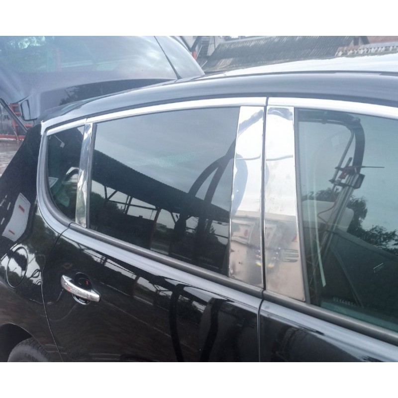 Накладки на стойки (нерж) для Peugeot 3008 2008-2016 гг