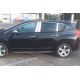 Накладки на стійки (нерж) для Peugeot 3008 2008-2016 рр