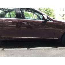 Накладки на дверні молдинги (6 шт, нерж) для Mercedes C-class W204 2007-2015рр