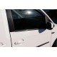 Окантовка вікон Чорний хром (2 шт., нерж) для Volkswagen Caddy 2015-2020 рр