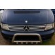 Накладки на решітку (V-class, нерж) 8 частин для Mercedes Vito W638 1996-2003 рр