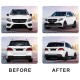 Комплект обвеса GLE63 AMG (с задним диффузором) для Mercedes GLE/ML class W166 2011-2018 гг