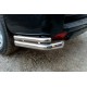 Задні куточки AK003-Подвійний (нерж) для Toyota Land Cruiser Prado 150 2009-2023 рр