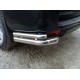 Задні куточки AK003-Подвійний (нерж) для Toyota Land Cruiser Prado 150