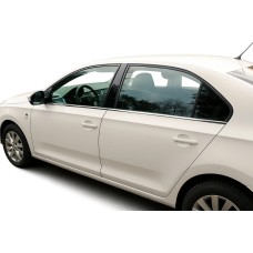 Зовнішня окантовка вікон (нерж) для Seat Toledo 2012-2019 рр