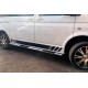 Бічні труби (2 шт., нерж) 60мм, Довга база для Volkswagen T6 2015-2024 рр