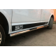 Бічні труби (2 шт., нерж) 60мм, Коротка база для Volkswagen T6 2015-2024 рр