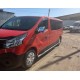 Бічні труби (2 шт., нерж.) 70 мм, коротка база для Renault Trafic 2015- рр
