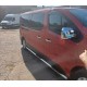 Бічні труби (2 шт., нерж.) 70 мм, коротка база для Renault Trafic 2015- рр