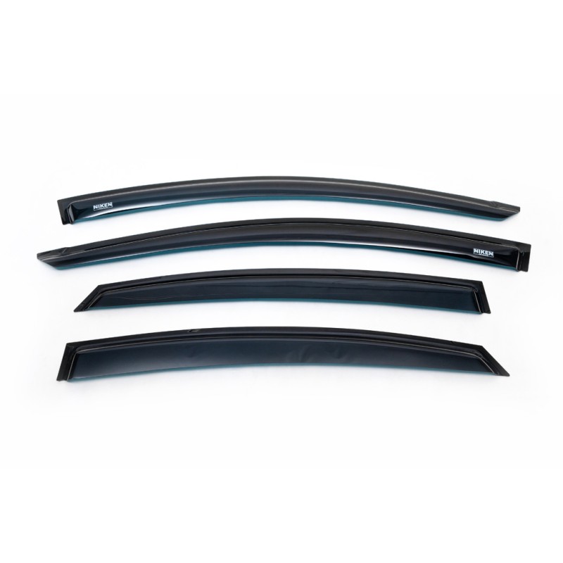 Ветровики SD (4 шт, Niken) для Hyundai Accent 2011-2017 гг Ветровики SD (4 шт, Niken) для Hyundai Accent 2011-2017 гг