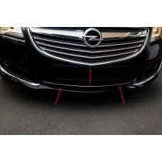 Накладки на решітку бампера (нерж) для Opel Insignia 2008-2017 рр