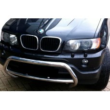 Кенгурятник WT015 (нержавейка) для BMW X5 E53 1999-2006 гг