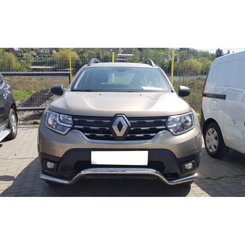 Передній захист ST012 (нерж.) для Renault Duster 2008-2017 рр