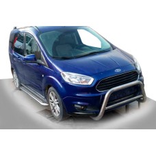 Передній захист WT005 (нерж) для Ford Courier 2014-2023 рр