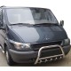 Кенгурятник WT003 (2000-2006, Нержавейка) для Ford Transit