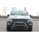Кенгурятник WT003 (нерж.) для Mercedes ML W164