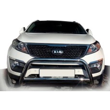 Кенгурятник WT005 (нерж.) для Kia Sorento II XM 2009-2014 рр