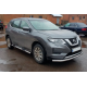 Боковые трубы (2 шт, нержавейка) для Nissan X-trail T32/Rogue 2014-2021 гг