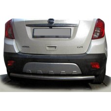 Задній захист AK002 (нерж) для Opel Mokka 2012-2021 рр