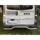 Задній захист AK006 (нерж) для Renault Trafic 2001-2015 рр