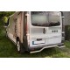 Задній захист AK006 (нерж) для Renault Trafic 2001-2015 рр