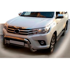 Передній захист WT009 (нерж) для Toyota Hilux 2015- рр