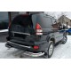 Задние двойные уголки AK003-2 (2 шт., нержавейка) для Toyota Land Cruiser Prado 120 2002-2009 гг