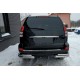 Задние двойные уголки AK003-2 (2 шт., нержавейка) для Toyota Land Cruiser Prado 120 2002-2009 гг