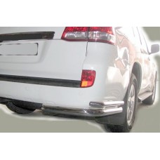 Задні куточки AK003-Double (2 шт., нерж) для Toyota Land Cruiser 200 2007-2021 рр