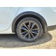 Накладки на арки (8 шт, чорні) SW, ABS - пластик для Renault Megane III 2009-2016 рр