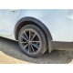 Накладки на арки (8 шт, чорні) SW, ABS - пластик для Renault Megane III 2009-2016 рр