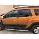 Нижняя окантовка стекол (4 шт, нерж) OmsaLine - Итальянская нержавейка для Dacia Duster 2018-2024 гг