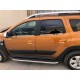 Нижняя окантовка стекол (4 шт, нерж) Carmos - Турецкая сталь для Renault Duster 2018-2024 гг