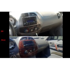 Накладки на панель (большой к-т) Титан для Chery Tiggo 1