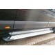 Боковые Подножки Allmond Grey (2 шт., Алюминий) Средняя База для Volkswagen Crafter 2006-2016 гг