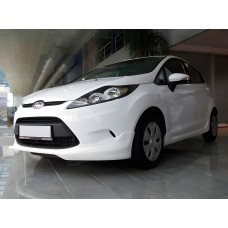 Накладка на передний бампер 2008-2013 (под покраску) для Ford Fiesta
