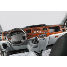 Накладки на панель приборов (2006-2026) Дерево для Ford Transit