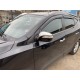 Накладки на дзеркала (2 шт, нерж.) для Hyundai IX-35 2010-2015 рр