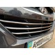 Смужки на решітку радіатора (3 шт, нерж) для Hyundai IX-35 2010-2015 рр