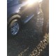 Бокові пороги Allmond Grey (2 шт., алюм.) для Hyundai IX-35 2010-2015 рр