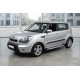 Боковые Подножки Allmond Grey (2 шт., Алюминий) для Kia Soul I 2008-2013 гг