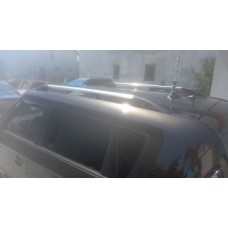 Рейлинги хром (пласт. ножки, установка на клей) для Kia Soul I 2008-2013 гг