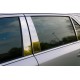 Молдинг дверных стоек (6 шт, нерж.) для Mercedes E-сlass W210 1995-2002 гг