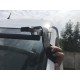 Козирьок на лобове скло (чорний глянець, 5мм) для Mercedes Sprinter W901/902/903/904/905 1995-2006 рр