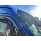 Козирьок на лобове скло (чорний глянець, 5мм) для Mercedes Sprinter W901/902/903/904/905 1995-2006 рр