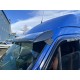 Козирьок на лобове скло (чорний глянець, 5мм) для Mercedes Sprinter W901/902/903/904/905 1995-2006 рр
