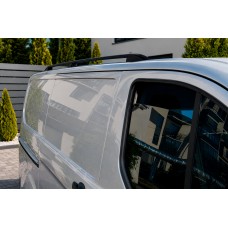 Рейлинги Skyport (2 шт, черные) Короткая База для Ford Custom 2013-2022 гг