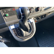 Окантовка ручки КПП (нерж) Глянцевая для Volkswagen T6