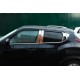 Молдинг дверних стійок (8 шт, нерж) для Nissan Juke 2010-2019 рр