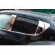 Молдинг дверних стійок (8 шт, нерж) для Nissan Juke 2010-2019 рр